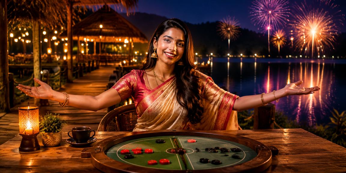 Excited user in Dhaka with a red bonus envelope