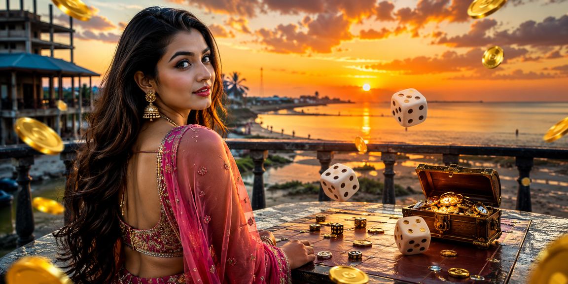 চট্টগ্রাম সমুদ্র সৈকতে পাশা খেলার বিনোদন পরিবেশ