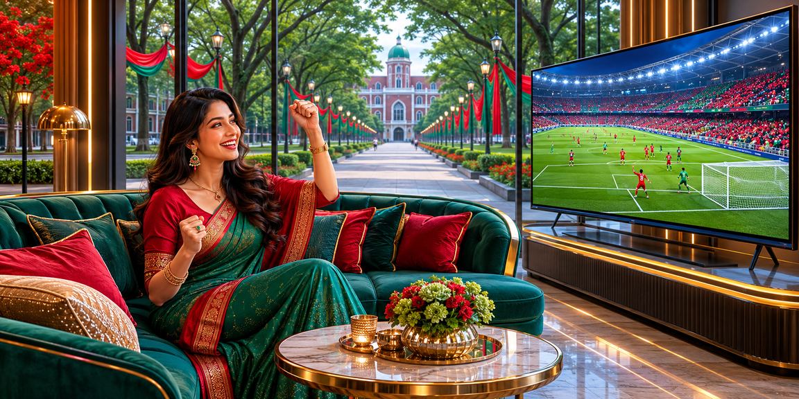 রাজশাহীতে লাল সবুজ পোশাকে ক্যাসিনো বিনোদন পরিবেশ