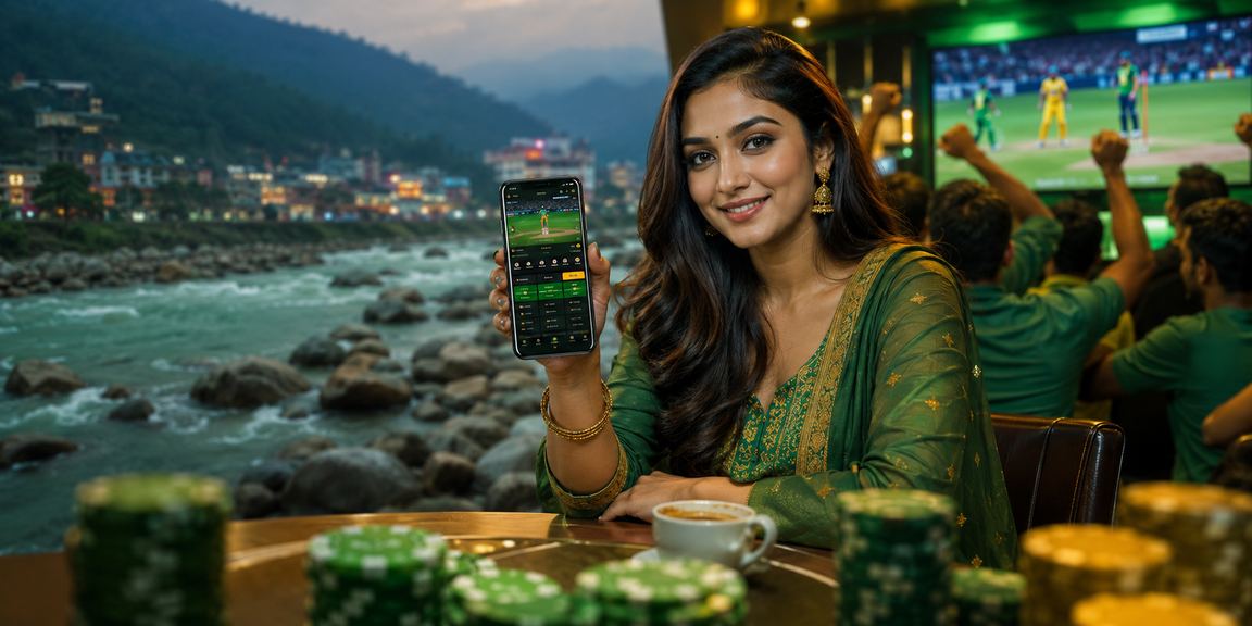 A Bangladeshi user safely using a model cricket betting platform in Sylhet